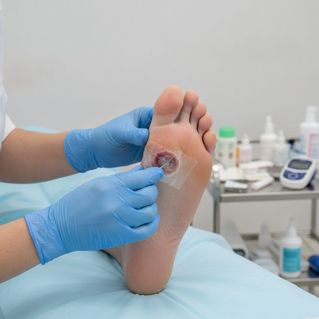 Supporting Healing Through Blood Sugar Monitoring and Foot Care