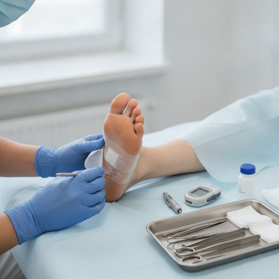 Blood Sugar Control and Diabetic Foot Ulcer Healing: Why Is HbA1c Important? - Diyabetik Ayak Tedavisi